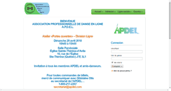 Desktop Screenshot of apdel.com