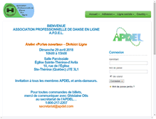 Tablet Screenshot of apdel.com